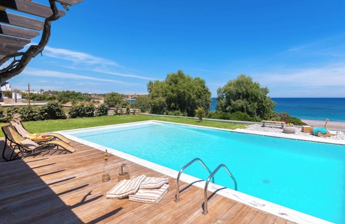 Lahania Villa | Villa Sevil with Sea View