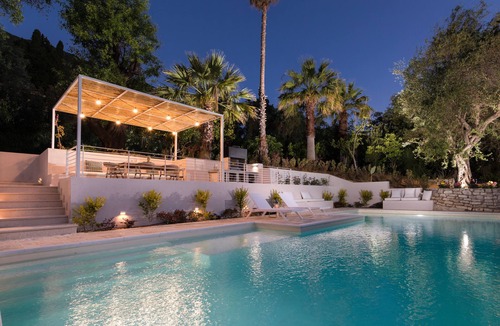 Benitses Villa | Villa Sol - private pool, stunning sea views, fast internet, sleeps 6+