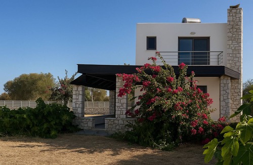 Lahania Villa | Villa Solmar Rhodes. Seafront Escape: Luxurious Villa on Lachania Beach.