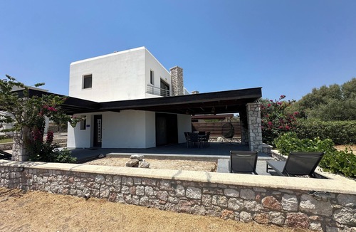 Lahania Villa | Villa Solmar Rhodes. Seafront Escape: Luxurious Villa on Lachania Beach.