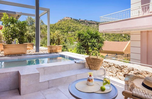 Assos Villa | Villa Thalassa, Assos | Private Plunge Pool | Sea Views | Breakfast Included