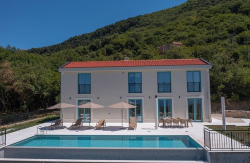 Rozino Villa | Villa Zvis - Private Pool and Sea View