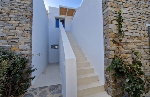 Molos House | Windbirds Molos Ferienhaus Direkt am Meer