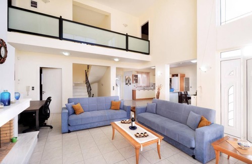 Chania Villa | Wonderful Villa with Private Pool, Panoramic Sea Views & Spacious Interiors
