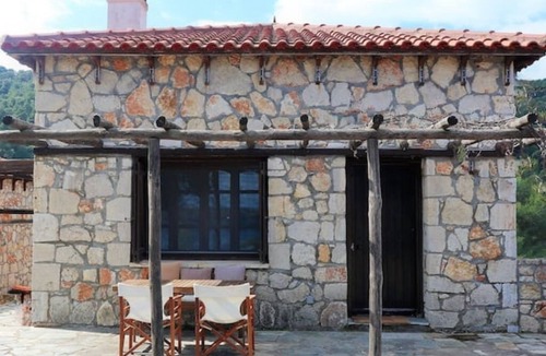 Sithonia Cottage | Wood & Stone dream view house B