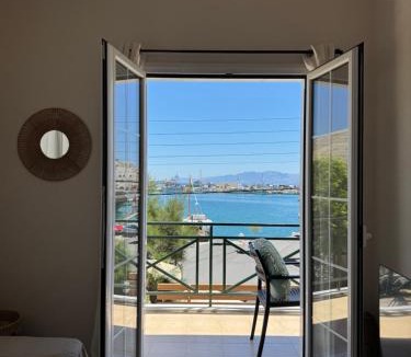 Pothia Apartment | Yakinthos Port View Apartment Central Pothia Kalymnos