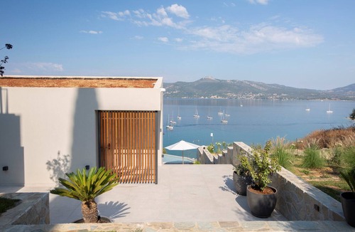 Paleros House | Zoe Sea View Villa C | Spacious Contemporary Retreat w/Infinity Pool & View