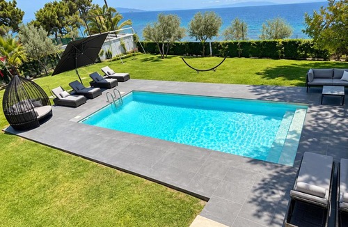 Loutraki Villa | Zoza Luxury villa isthmia by the sea with private pool