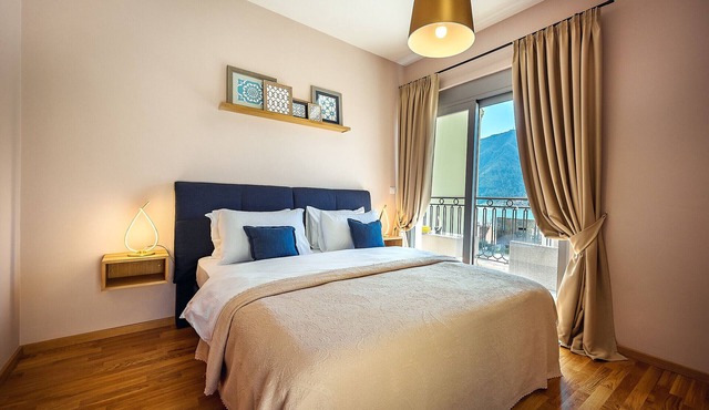 2 Bedroom designer apartment with Pool in Kotor Dobrota
