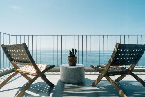 Above Blue Villas in Plomari