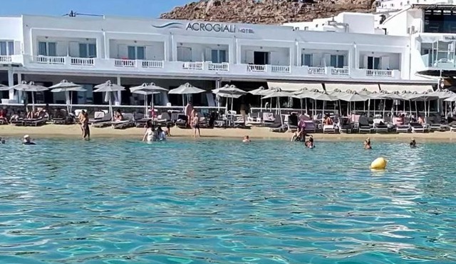 Acrogiali Beachfront Hotel Mykonos in Mykonos
