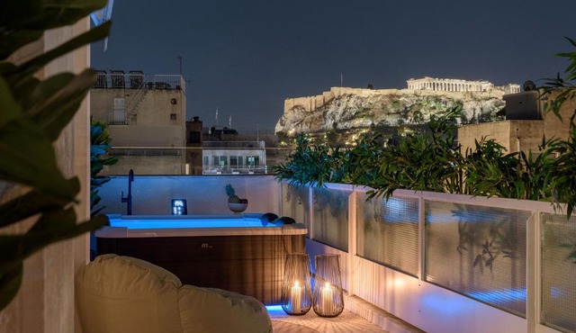 Acropolis View Plunge Pool Loft