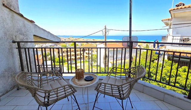 Aegean Dream Maisonette Polychrono with Sea View