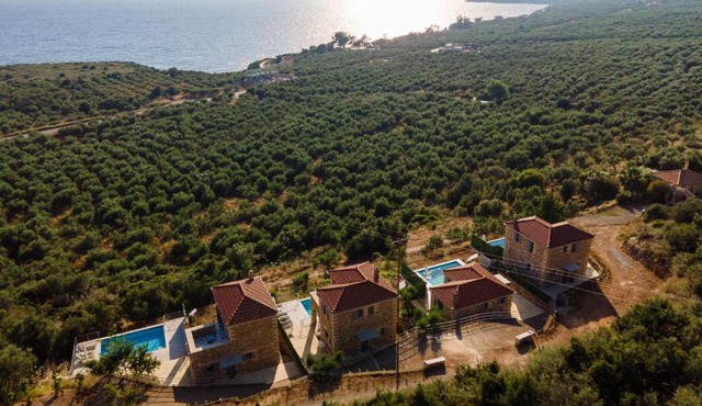 Aether Blue Eco Villas in Agios Nikolaos