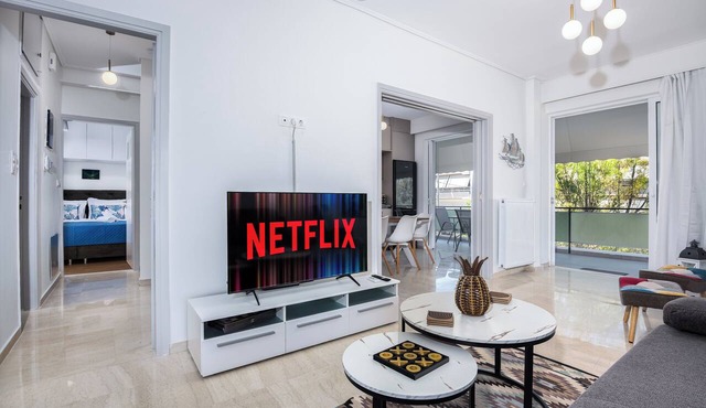 Amphitryon Residence | 2BR Apartment in Glyfada