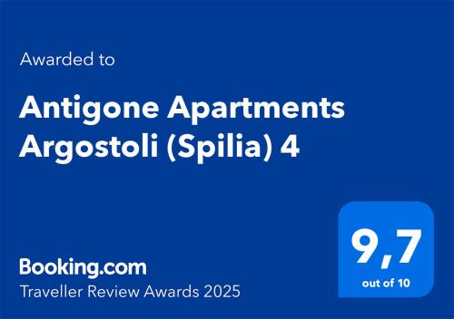 Antigone Apartments Argostoli (Spilia) 4 in Argostoli