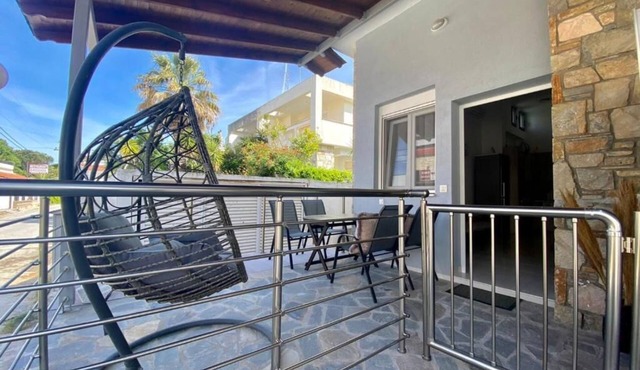 Apartment Aliki | Sleeps 6 | 300m to Hanioti Beach in Chaniotis