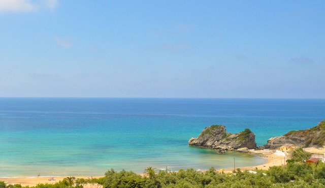 Apartments with swimming pool and panorama sea view - Pelekas Beach