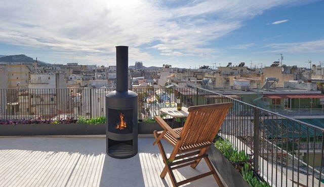 Athens at your feet - Modern Loft with a view