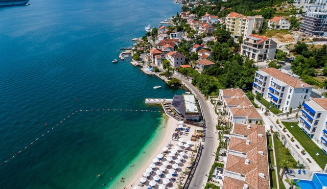 Beach Side Villa Donkovic with Boka Bay View