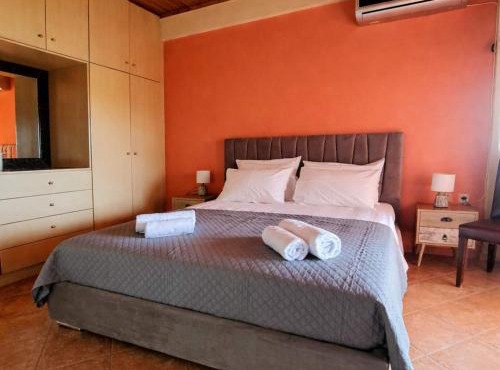 Beachfront Stone House - Samos Seaview Retreat