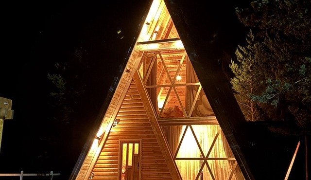 Beautiful A-Frame Wooden Chalet – Sleeps up to 6 Guests