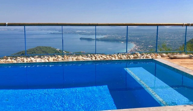 'Best Views in Corfu' - House Teigan, Villa Intaba, Spartilas Corfu Greece