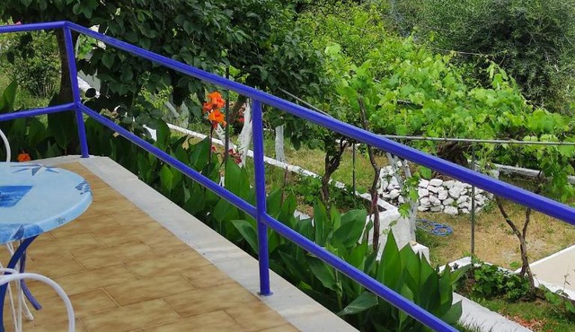 Blue and white apartments 2