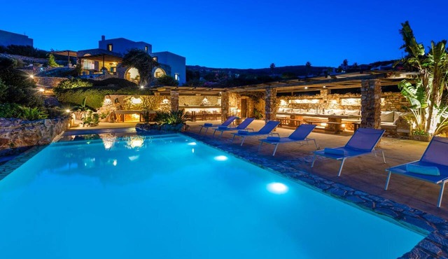Blue Greens Villas in Krios, Paros Island