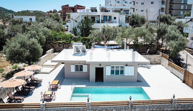 Brand New Villa with private pool and parking. Beautiful Sea and City views!