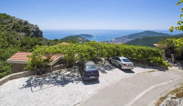 Breathtaking Hilltop Villa with Pool and Stunning Sea View in Montenegro