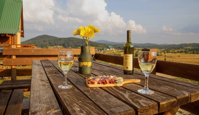 Cabin in Nature With View of the Durmitor Mountain