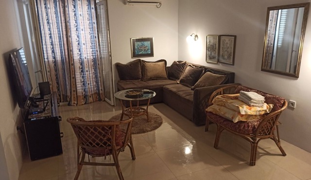 Charming 1-bedroom apartment with WiFi, AC in cool Budva at superb location