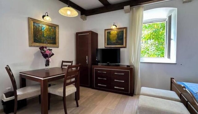 Charming Historic Studio with Stunning Views & Rooftop Terrace