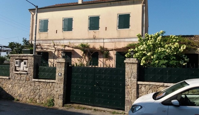 Charming House with beautiful country view from large terrasse in Stroggili