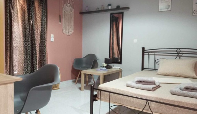 Cozy studio flat 1 bedroom-Very central location in Mytilene
