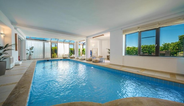 Crethion A Private Cretan Sanctuary , Pool, Jacuzzi, Gym & Entertainment in Rethymno
