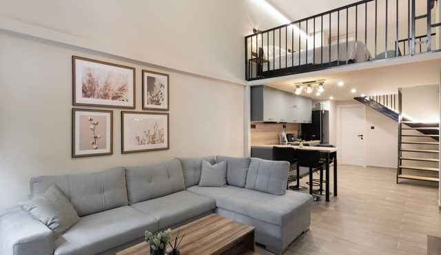 DeKa apartment: Modern Cozy Stay & 200m to Metro station in Thessaloniki