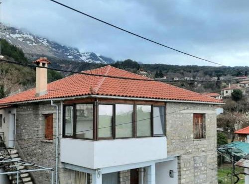 Dimitra's traditional house in Central Tzoumerka