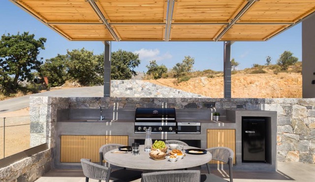 Eforasis Villas, with Heated Spa Whirlpool, by ThinkVilla in Arménoi