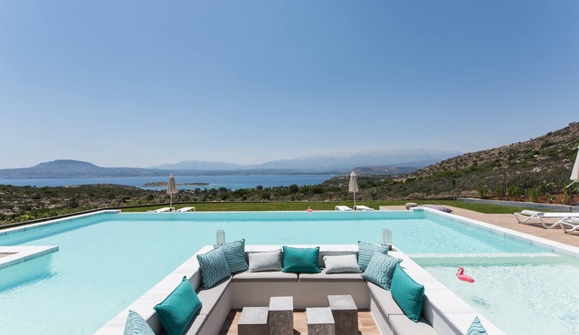 Exclusive Crete Villa | Villa Eleftheria | 4 Bedrooms | Breathtaking Sea Views. in Chania