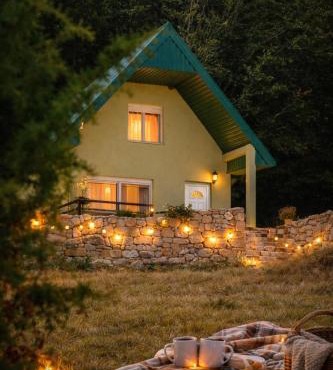 Forest Panorama Cabin Brezna