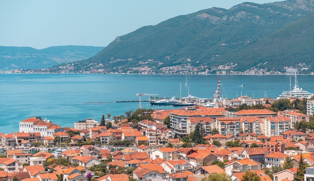 Four - Bedroom Villa with Sea View and Private Pool in Tivat