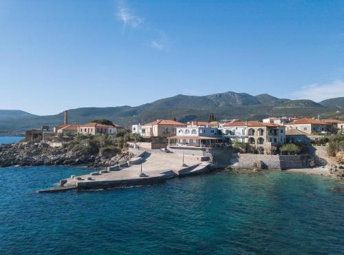 Gorgones, sea-front, great view in Kardamyli