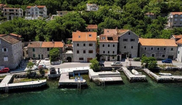 Historic Waterfront House — Authentic Stone Gem on the Stunning Bay of Kotor
