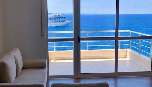 Homerez - 10 m away from the beach! Amazing apartement for 3 ppl. at Sarandë