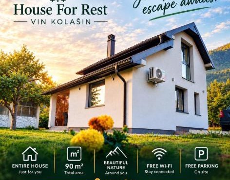 House For Rest VIN Mountain Retreat in Kolašin