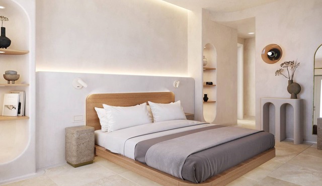 Icon Pool Villa with Sunset & Sea View by Santo Collection, The Villas