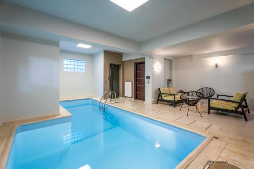 Indoor Pool Villa Lagonisi