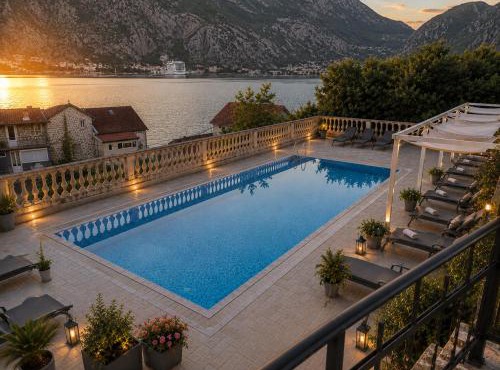 Kotor Bay View Residence with Pool